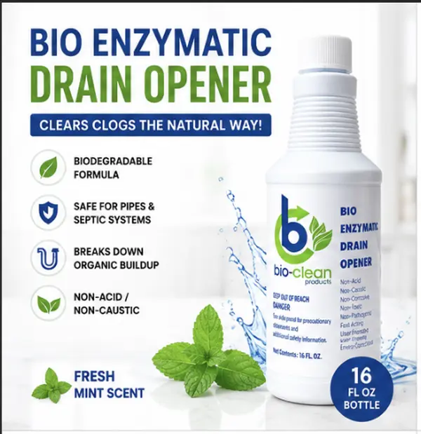 Bio-Clean Drain Opener - 16oz Bottle