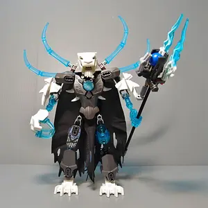 Chi Sabretooth Tribe Blegends of CHIMA Building Block lce Hunters Soldier Set Warriors Figures Buildable Toys for Kid Boy Gifts
