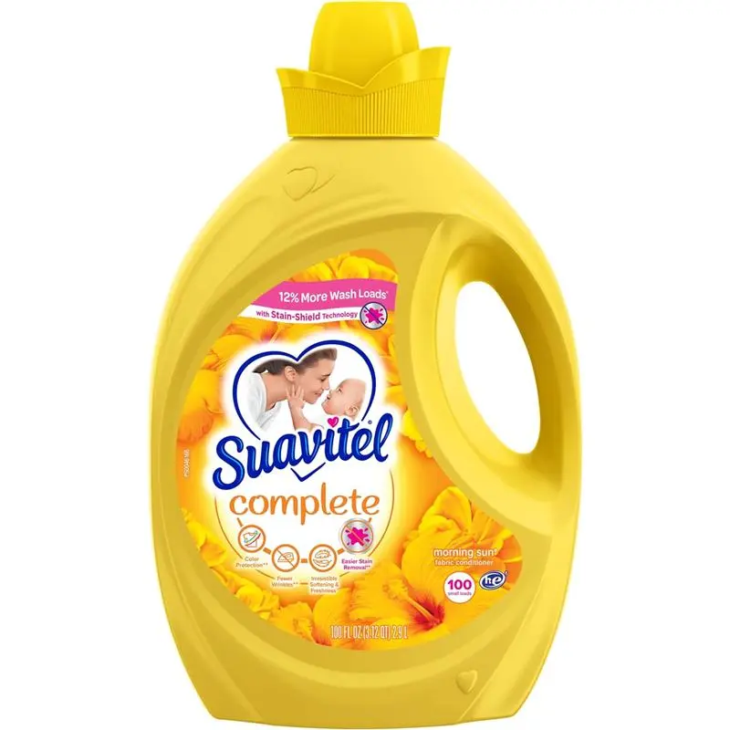 100 fl oz, Liquid Fabric Conditioner, Softener with Fabric Protection Technology, Morning Sun 100 fl oz, Liquid Fabric Conditioner, Softener with Fabric Protection Technology, Morning Sun