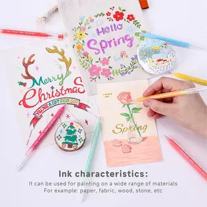 Large Capacity Gel Pens Set, Colored Pens, 45-252 Pieces, Strong Coverage Ink, 0.6mm Tip, Ideal for Diary Notes, Drawing, Marking, Greeting Cards, DIY Projects, Art Supplies