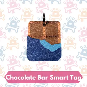 Chocolate Bar NFC Smart Tag | Dog and Cat ID Tag