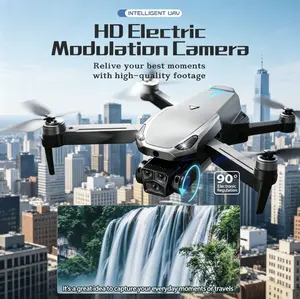 2026 Foldable Aerial Drone M8 Pro with 4K UHD EIS Anti-Shake Camera, GPS Precise Positioning System, 5G WiFi FPV Real-time Transmission,   Intelligent Obstacle Avoidance, Auto Return, 360° Stunt Roll, 2 Batteries for Adults Beginners Aerial Photography
