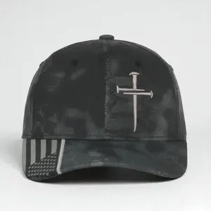 Christian Hats for Men Women Jesus Christian Cross Cross Hat Premium Adjustable hat with Free 4" Decal Machine Washable Versatile Style