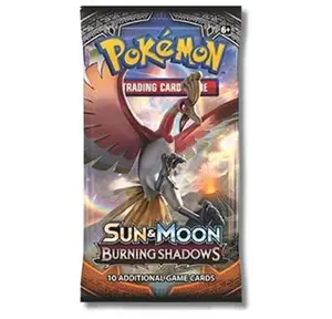 (1) Burning Shadows Sealed Pokemon Pack - RIPPED LIVE