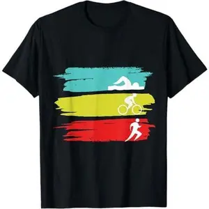 Triathlon Swim Bike Run Triathlon T-Shirt