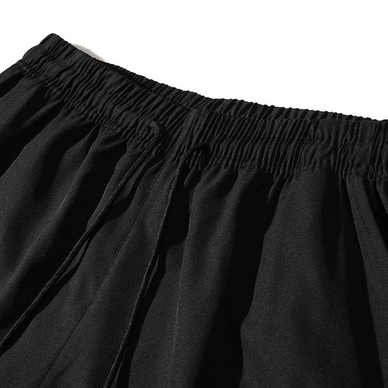 Men’s 3-Pack Casual Drawstring Shorts – Soft, Breathable, Wrinkle-Resistant Summer Shorts; Lightweight Everyday Shorts for Streetwear and Outdoor Activities