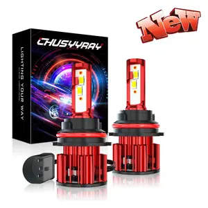 For Dodge RAM1500/2500/3500 2003 2004 2005 2x 9007/HB5 LED Headlight Bulbs Kit Hi-Lo Beam