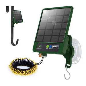 Solar flower wreath hook, solar hook, Christmas and Halloween decoration, no charging required.