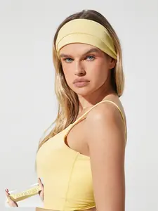 GLOWMODE FeatherFit-Air Work It Sweat-Absorbent Training Headband Gym