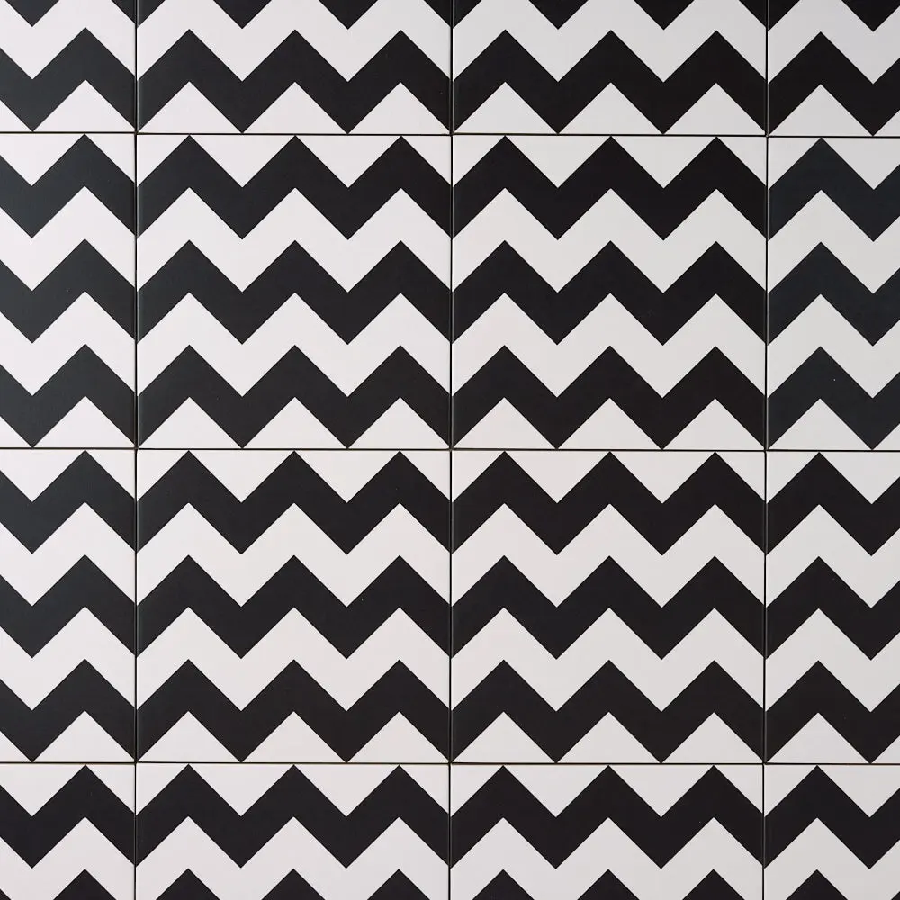 Marrakech Chevron 8x8 Porcelain Tile