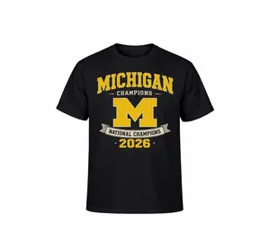 Michigan Champions 2026 Shirt, College Fan Tee, Game Day Shirt, Gift for Fans