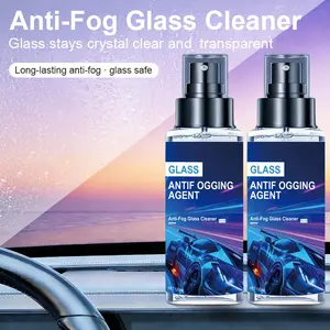 Windshield Cleaner & Anti-Fog Spray, 240ml Long-Lasting Defogger Solution for Car Windows, Mirrors, and Glasses. Perfect for Winter Driving Safety & Rainy Days