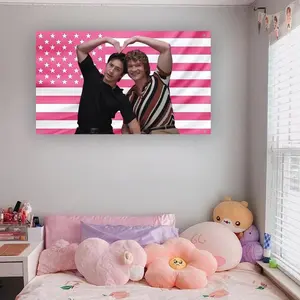 Vintage Heated Rivalry Tapestry, Retro Game Day Flag, Sports Aesthetic Wall Decor, Classic Competition Banner, Bedroom Dorm Decor for Fans, Hudson Williams Connor Storrie Chemistry Flag