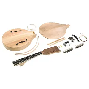 212 MAIN Saga AM-10 All Solid Wood Acoustic A-Model Mandolin, Complete Musical Instrument Kit, Acoustic Mandolin