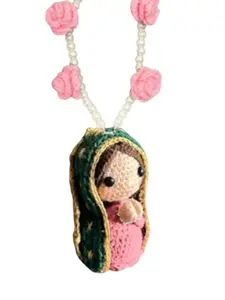 Handmade Resin Virgin Mary Car Ornament, Virgin Mary Car Pendant, Resin Material, Car Blessing, Car Beads, Car Decoration, Car Hanging Decoration, Car Interior Decorative