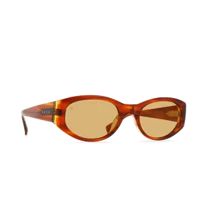 RAEN Kwela-Sunwave Brisa-53 Sunglasses - Late 90s Fashion & Afro-futurist Inspired Oval Frame with Exterior Temple Branding
