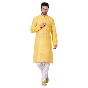 Men’s Festive Kurta - Yellow