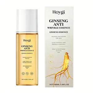 Ginseng Firming Essence Liquid, Reduces Fine Lines & Eye Wrinkles, Improves Skin Tightness, Nourishes Soft Skin Care Serum