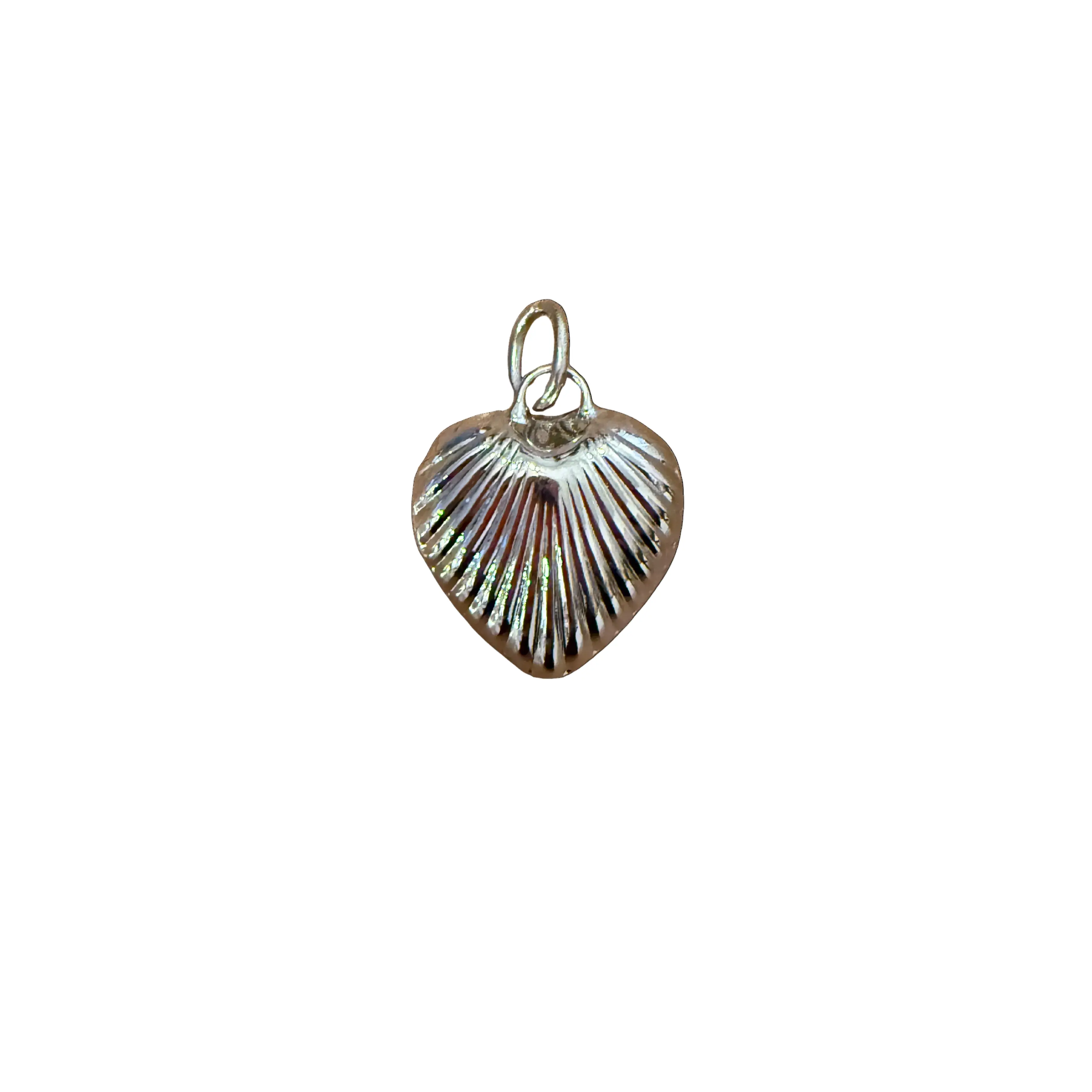 the Cable Heart [silver]