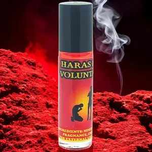 HARAS Roll On Haras Mi Voluntad 10ml - Versatile Liquid Formula for Skincare Needs with Amber Floral Fragrance Oil Cosmetic Convenient Size for On-the-Go Use