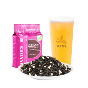 Chuanglu White Peach Oolong Tea 500g Fujian Gaoshan Oolong from China Fresh Peach & Dried Fruit Compacted Sweet Fragrant Mellow Flavor Chinese Tea Type