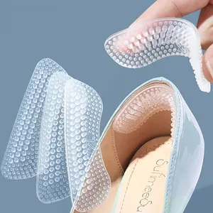 Cobbler's Closet- 4 pcs Anti-Slip Silicone Heel Protectors & Insoles-Comfortable Heel Grips to Prevent Blisters & Improve Shoe Fit for Active Footwear
