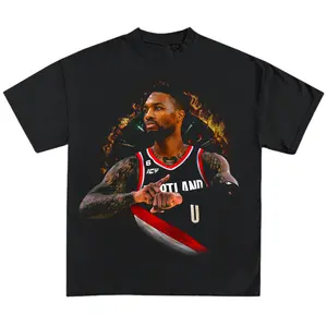 DAMIAN LILLARD EXCLUSIVE GRAPHIC T-SHIRT, Basketball Shirt, Streetwear, HipHop Style, High Quality, Sports, Trending Clothing, For Men, For Women, Great Gift, Street Style, Many Colors Size S to XL, Tiktok Shop