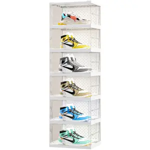 Internet celebrity explosion high-end installation-free integrated shoe rack, shoe storage box transparent, shoe storage cabinet, shoe box multi-functional dust-proof shoe display cabinet multi-purpose storage cabinet