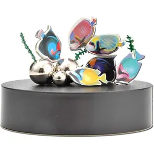 Desktop Sculpture Aquarium Fish Desktop Fidget Toy Stress Relief Desk Toys for Anxiety Office Desk Decorations Desk Accessories Gift Ornaments