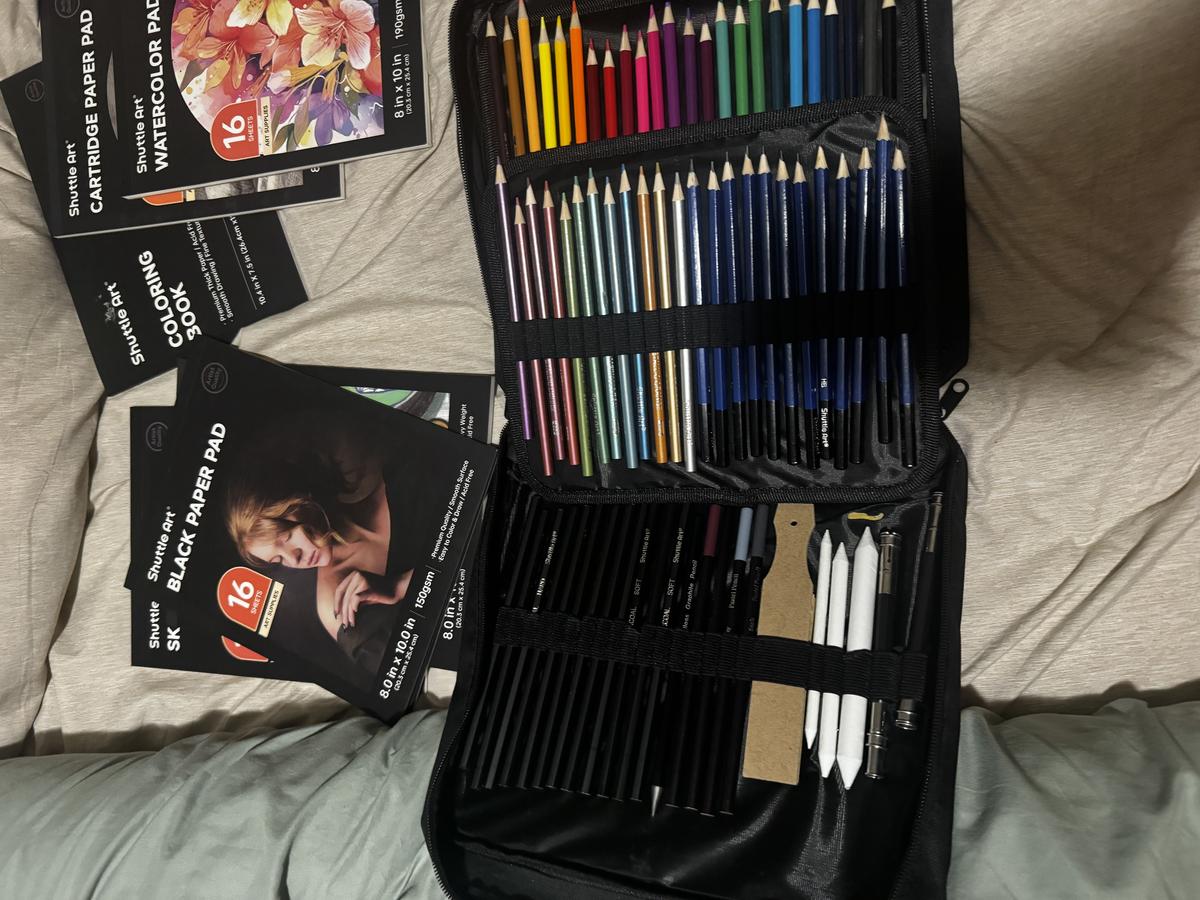 Item: 124 PCS Drawing Kit