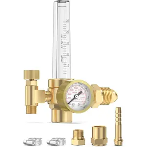 Argon/CO2 Mig Tig Flow Meter Gas Regulator Gauge Welding (ARG-2)
