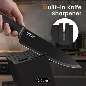 Black Knife Set