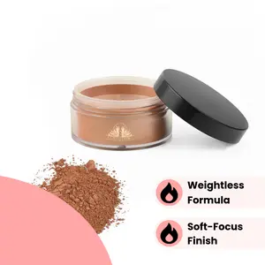 Flawless Loose Setting Powder Weightless Formula for Seamless Makeup Application Soft Focus Finish Pure Powdered Cosmetic Ideal for All Day Elegance