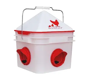 10lb Chick2Chicken BPA-Free 4-Port Chicken Feeder