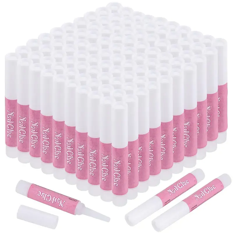 30PCS Nail Glue, Super Strong Nail Glue For Acrylic Nails Long Lasting Professional Nail Tip Glue For Press On Nails Bond For Acrylic Nails Adhesive Nail Glue For False Nail Tips 2g0.07OZPCS