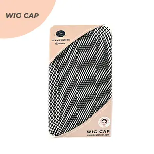 JBextension 1 Pcs Wig Cap, Black Mesh Wig Cap Net, Closed End Hair Mesh Net, Liner Weaving Caps for Women, Men, Kids, Wig Caps for Halloween, Cosplay. Black Hairnet Wig Cap 1 Pcs