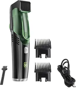 Say Goodbye to Messy Sink Cleanup – This Vacuum Beard Trimmer for Men Features a Built-In Suction System That Captures Clippings as You Trim, Keeping Your Counter Spotless While You Perfect Your Look