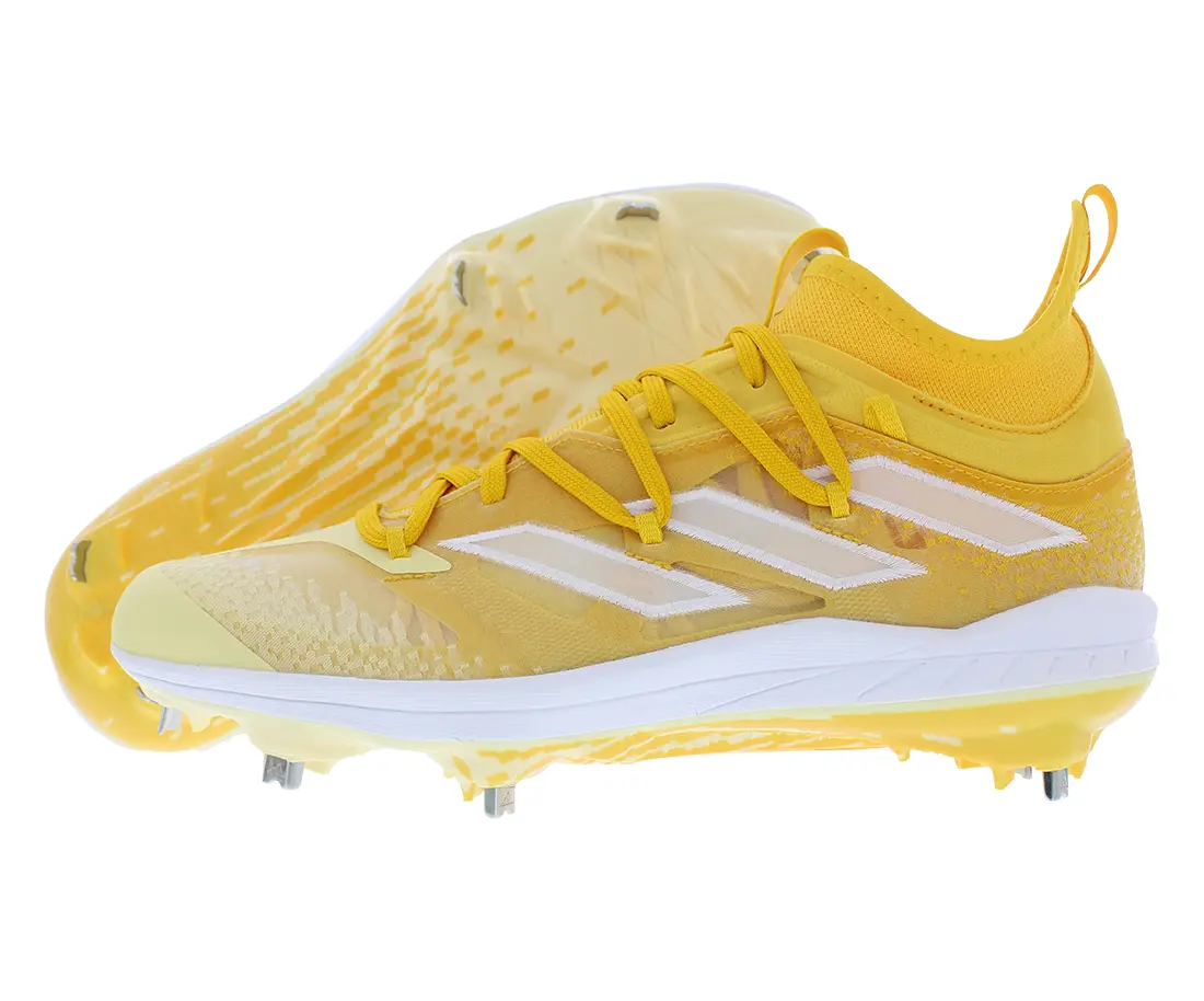 Adidas Adizero Afterburner NWV Men's Baseball Cleats, Lightweight Low-Top Striped Athletic Sports Shoes for Speed & Traction