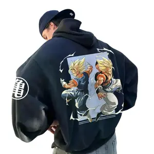 High Quality, Gogeta and Vigito, Anime 3Side Graphic Unisex T-Shirt for Men, Cotton Tee Shirt for All Sweatshirt, Hoodie, Fabric Menswear