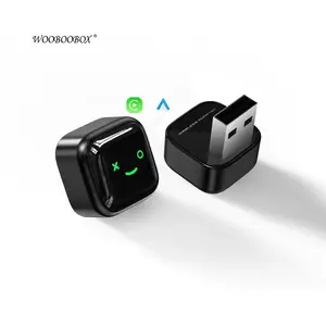 2026 Wireless CarPlay Adapter,Android AutoCompatible,for iPhone&Android,Plug andPlay,Mini Size,WiFi and Bluetooth StableConnection,Suitable for factory wired CarPlavcars,Carplay Dongle Connectivity,CarEelectronic Accessories(Not for Netflix/YouTube)