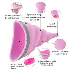 Conch Women's Urinal, Pregnant Women's Urinal, Pregnant Women's Squatting-free Women's Standing Urinal