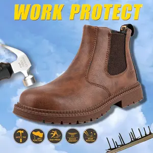 Mining Splash-proof Smash-proof Puncture-proof Breathable Safety Shoes Coal Dust Proof Underground Certified