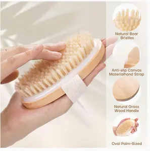 Exfoliating dry brush