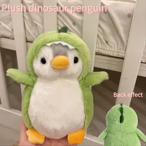 Cute Transforming Penguin Plush Toy, Soft Stuffed Doll, Kawaii Stuffed Animals, Soft, Home Decor, Perfect Gift for Friends and Family, Adorable Decoration