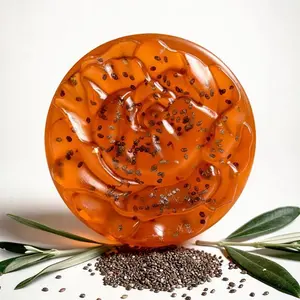 Chia Soap with Olive Oil and Vitamin E - Natural Skincare for Soft & Smooth Skin