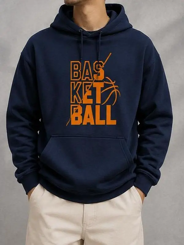 Unisex Typography Graphic Basketball Sport Aesthetic Casual Tshirt Hoodie Sweatshirt Crewneck Basic Tee Streetstyle