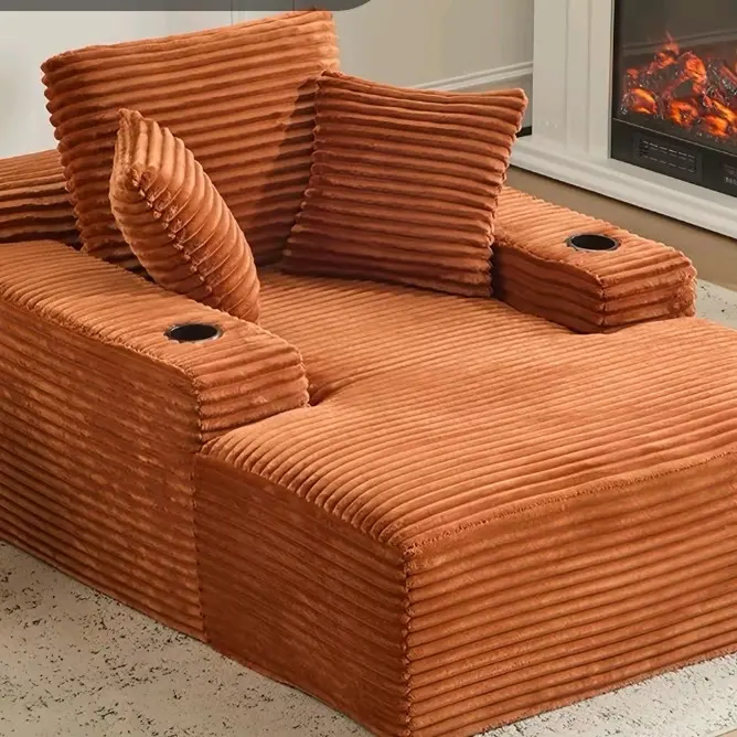 modern boneless couch