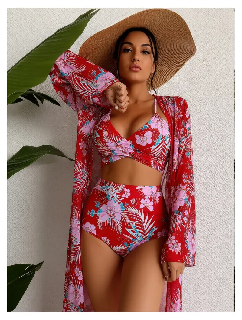 High waisted cherry bikini - TikTok Shop High waisted cherry bikini - TikTok Shop