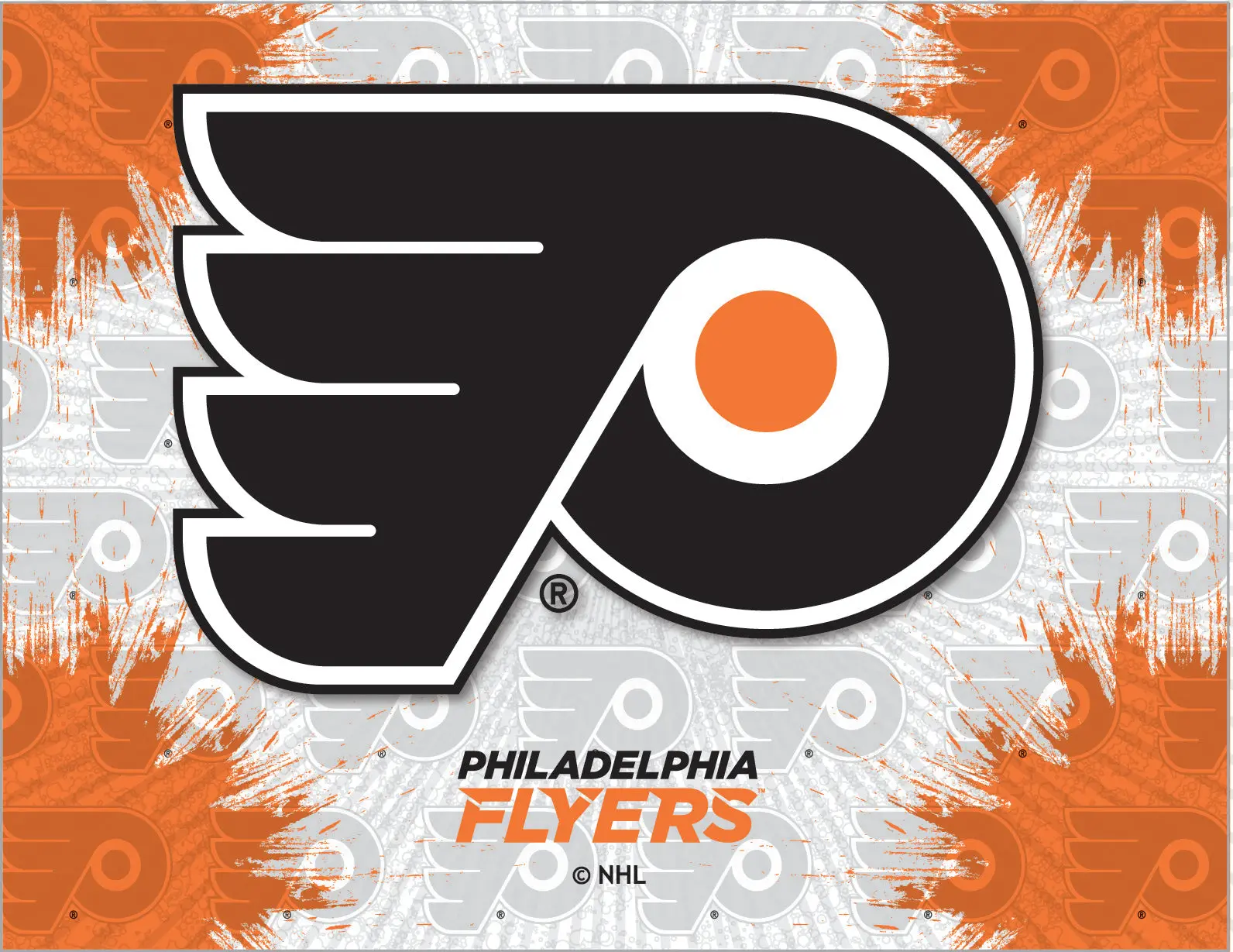 Philadelphia Flyers Logo Canvas -24"x36"