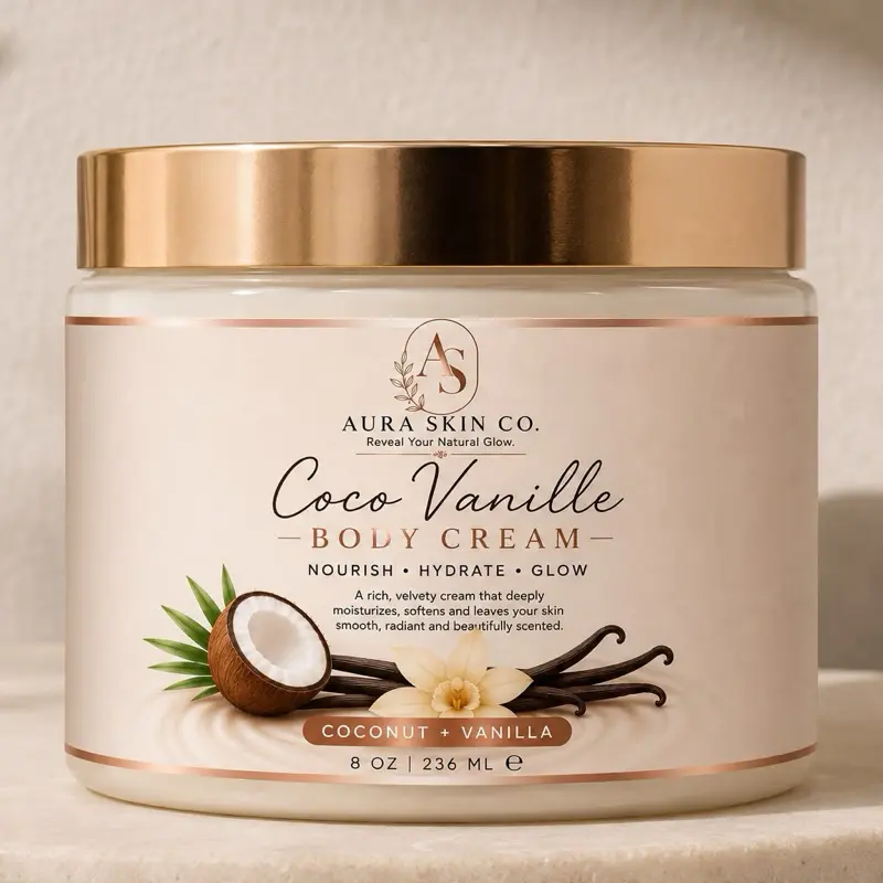 Coco vanille body cream